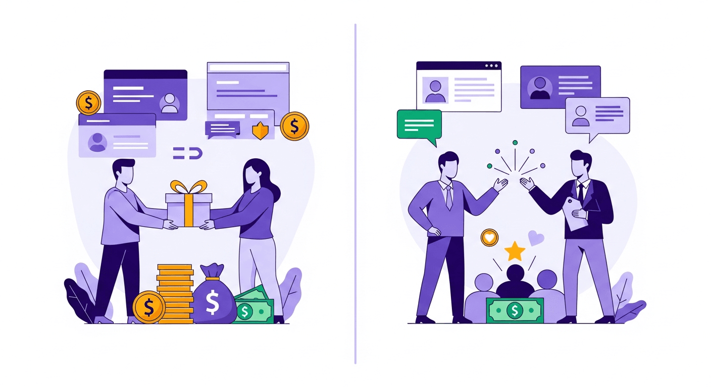 Referral vs. affiliate program: which should your SaaS launch first?